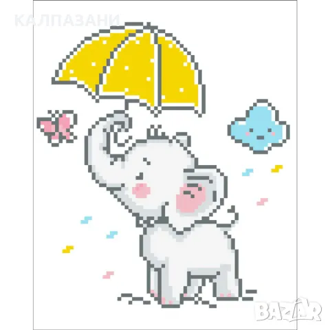 Diamond Dotz Диамантен гоблен Baby Brollie 2287 диаманта DD3028, снимка 3 - Рисуване и оцветяване - 48992437