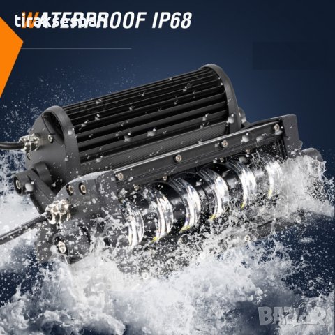 9D 27 СМ 120W Off-Road LED BAR с лупи Hi/Lo Къси и Дълги Светлини, снимка 5 - Аксесоари и консумативи - 44397243
