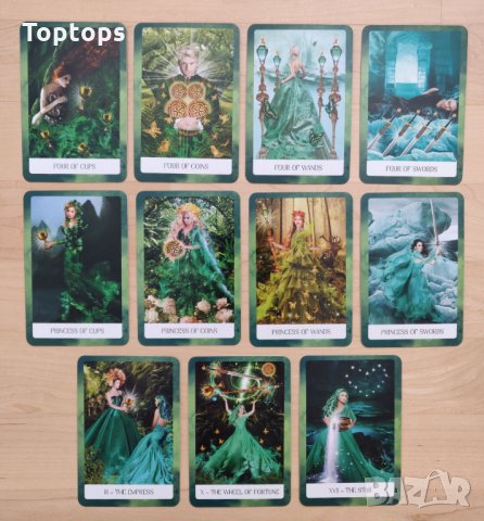 Комплект от 2 колоди таро и оракул карти Chakra Wisdom на Tori Hartman, снимка 8 - Карти за игра - 34296883