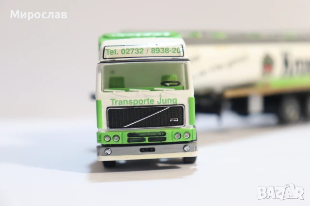 HERPA H0 1/87 VOLVO ЦИСТЕРНА КАМИОН МОДЕЛ ТИР, снимка 5 - Колекции - 50749473
