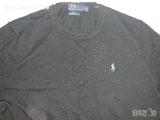POLO Ralph Lauren (L) мъжки пуловер  мерино 100% Merino Wool , снимка 2 - Пуловери - 48231110