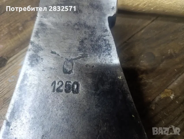стар немски топор, снимка 2 - Антикварни и старинни предмети - 49912280