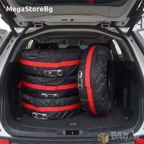 Калъфи за резервна гума 0778 Размер S (13"-19")- 4 бр/к-т, снимка 3 - Аксесоари и консумативи - 49568670