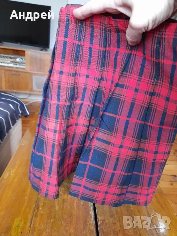 Стара детска плисирана пола,поличка, снимка 3 - Други ценни предмети - 49010541