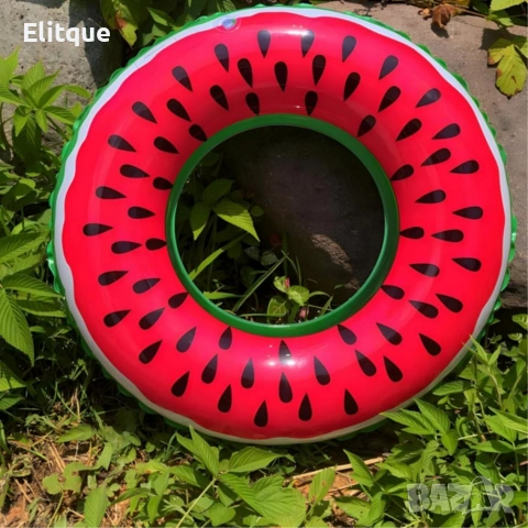 Надуваем пояс Диня 120 см – здрав PVC, атрактивен летен дизайн за плаж и басейн, снимка 5 - Други стоки за дома - 54219630