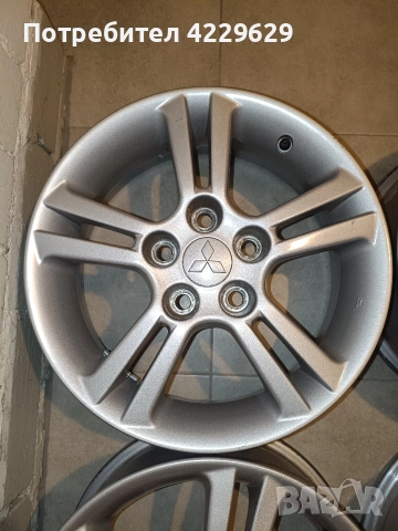Алуминиеви джанти Mitsubishi 16 цола, снимка 3 - Гуми и джанти - 52865907