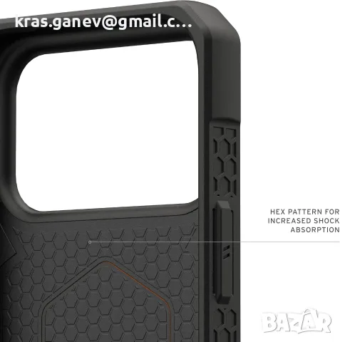 UAG Monarch Pro Rugged Case за Apple iPhone 17 Pro – Оранжев, снимка 6 - Калъфи, кейсове - 55990899