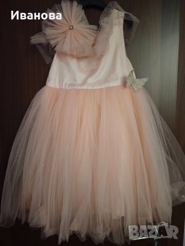 Детски официални рокли Елза, барби, снимка 10 - Детски рокли и поли - 54134087