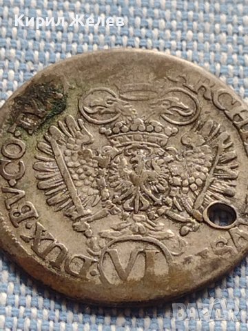 Сребърна монета 6 кройцера Карл шести Хал Свещена Римска Империя 13652, снимка 9 - Нумизматика и бонистика - 42899838