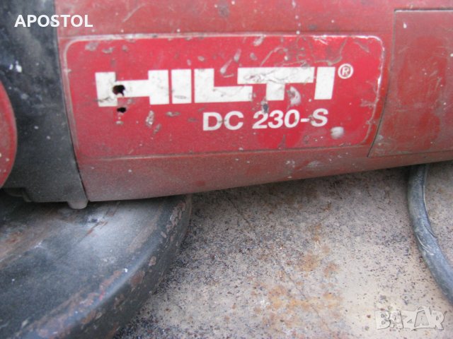  Ъглошлайф HILTI DC 230-S , снимка 2 - Други машини и части - 30341952