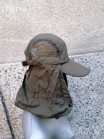 Продавам нова лека бързосъхнеща шапка със сгъваема козирка и с покриване на врата и лицето , снимка 13 - Шапки - 37457367