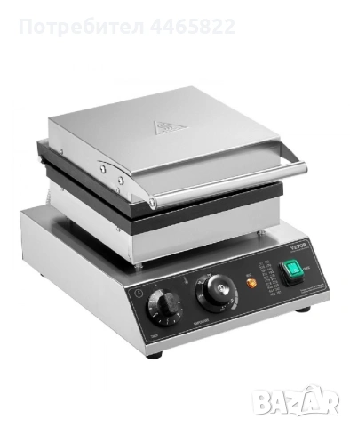 Професионална машина за вафли гофрети, снимка 5 - Други машини и части - 54319440