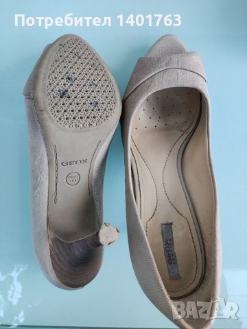 Оригинални, елегантни дамски обувки на висок ток Геокс, Geox, снимка 5 - Дамски елегантни обувки - 37250085