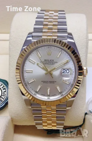 Rolex Datejust 41mm Two-Tone Yellow Gold White Dial Automatic Различни Варианти