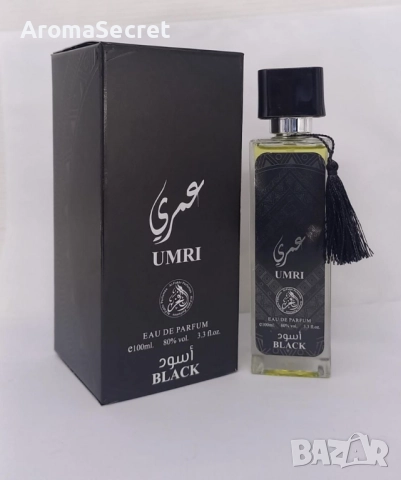 Мъжки арабски парфюм Manasik Umri Black 100мл, снимка 2 - Мъжки парфюми - 51993058