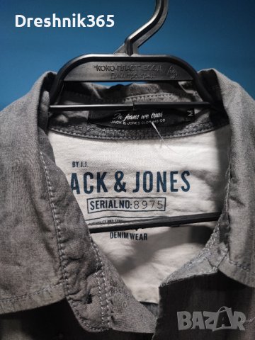 JACK & JONES Риза/Мъжка М, снимка 4 - Ризи - 37096482
