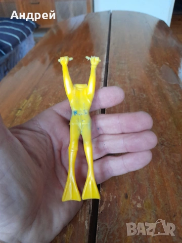 Стара фигурка Водолаз, снимка 4 - Колекции - 53071879