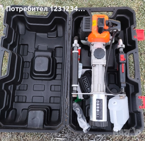 Бензинов набивач на колове