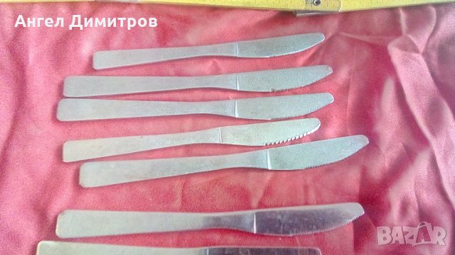 Десет соц метални ножа Терна Велико Търново, снимка 3 - Колекции - 34093346