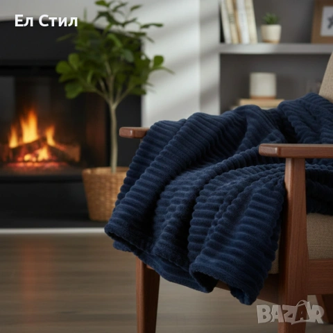Меко и ватирано микрофибърно одеяло 200x220 см за топъл и стилен сън, снимка 4 - Олекотени завивки и одеяла - 53953515