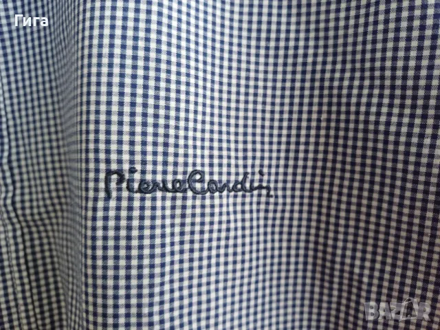 карирана риза  Pierre Cardin ХЛ, снимка 4 - Ризи - 48473694