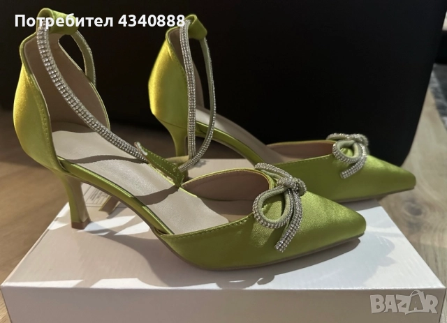 Дамски обувки на ток , снимка 2 - Дамски обувки на ток - 52703343