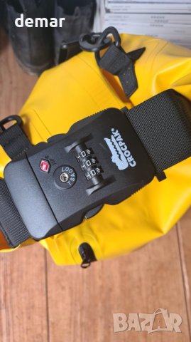 crocpak Заключваща се водоустойчива суха чанта против кражба 30L, снимка 3 - Други спортове - 42794825