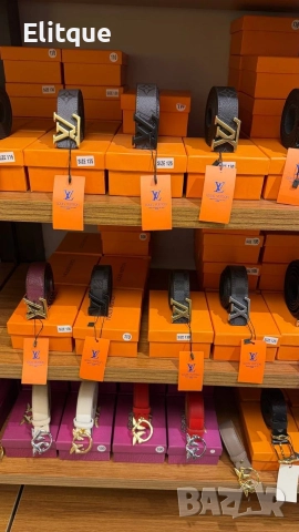 колани от естествена кожа в кутия celine louis vuitton hermes loewe , снимка 18 - Колани - 52907852