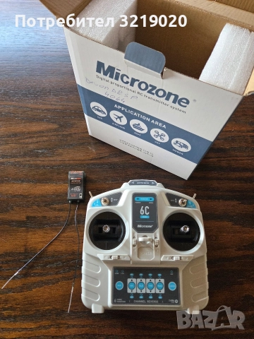 Радиоуправление MicroZone 6C-mini с приемник MC9002