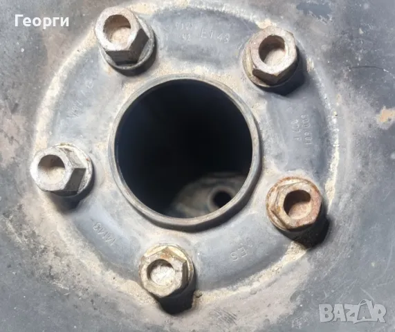 комплект железни джанти 14" Seat Ibiza 2003г. 6Jx14 H2 ET43, снимка 2 - Гуми и джанти - 48072964