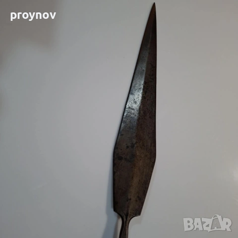 50 см. Старо бойно или ловно копие , снимка 6 - Антикварни и старинни предмети - 53132483