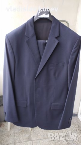 Дизайнерски костюм Kalebo тъмносин, снимка 7 - Костюми - 11928052