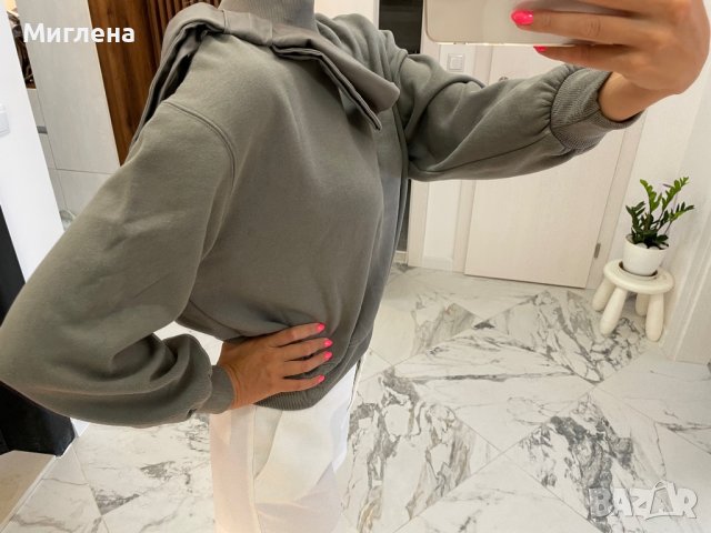 Ефектен пуловер ZARA, снимка 4 - Блузи с дълъг ръкав и пуловери - 37611116