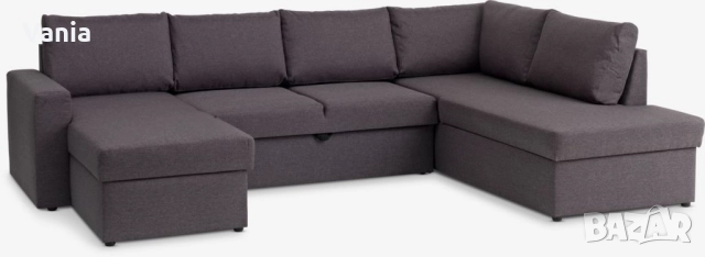Ъглов диван MARSLEV тъмносив