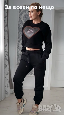 Miu Miu Дамски Черен Комплект Миу Миу Код S348