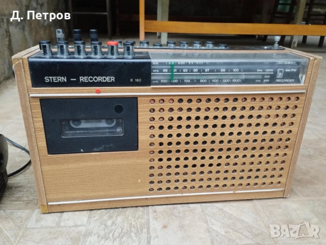 Радио касетофон Telefunken и Stern Recorder , снимка 4 - Радиокасетофони, транзистори - 51840667