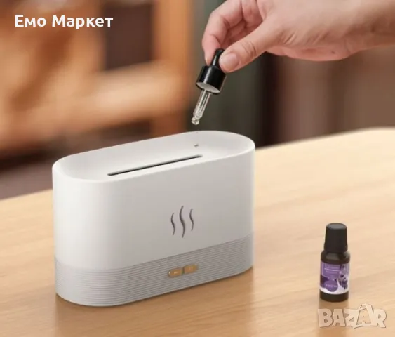 Ултразвуков арома дифузер с вградени LED светлини, снимка 6 - Овлажнители и пречистватели за въздух - 49098745