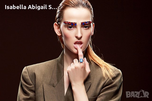 Женски пръстен с масивен аквамарин