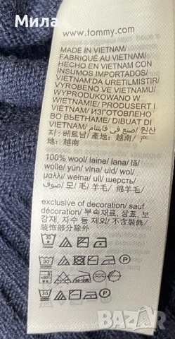Tommy Hilfiger - Мъжки пуловер ( Мериносова Вълна 100%  ) / XXL, снимка 4 - Пуловери - 52631334
