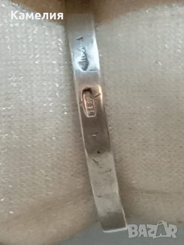 Сребърен пръстен , снимка 9 - Пръстени - 51317511