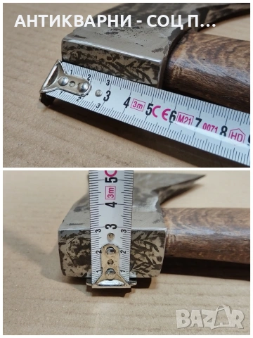 Стара Кована Брадва Топор / 1,2 кг. / НОМЕР 1691., снимка 9 - Антикварни и старинни предмети - 54046725