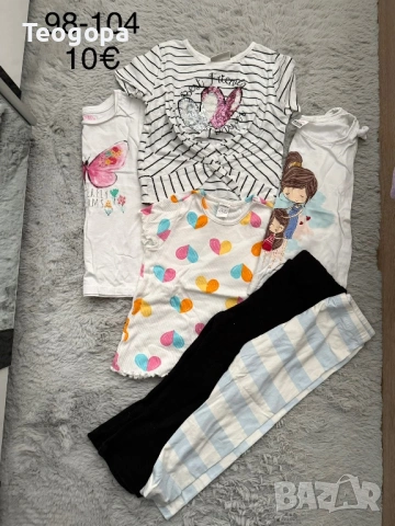 Дрехи за момиче, снимка 4 - Детски комплекти - 53932351