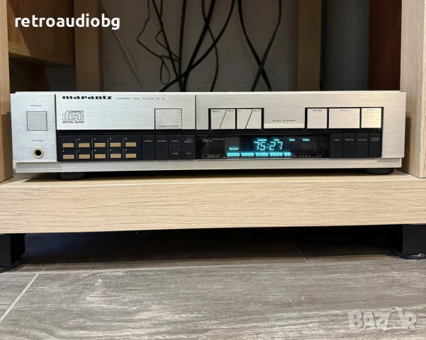 🔈CD плеър Marantz cd-74 - TDA1540P  - Made in Japan🔈, снимка 2 - Декове - 56352657
