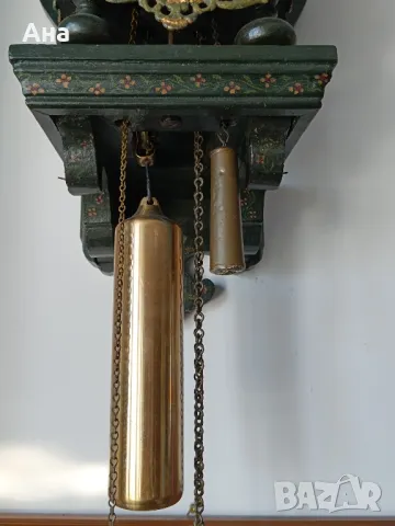 Холандски стенен часовник 18 в , снимка 7 - Стенни часовници - 49232321