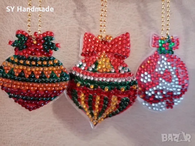 Диамантени фигури за украса-6бр, снимка 9 - Статуетки - 47949036
