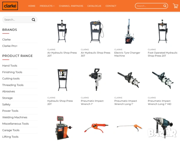 Оригинал CLARKE Английски КЛЕЩИ 355мм за ФИЛТРИ Ø60-120мм и Тръби Скоба Раздвижен Тръбен Ключ БАРТЕР, снимка 4 - Клещи - 54055673