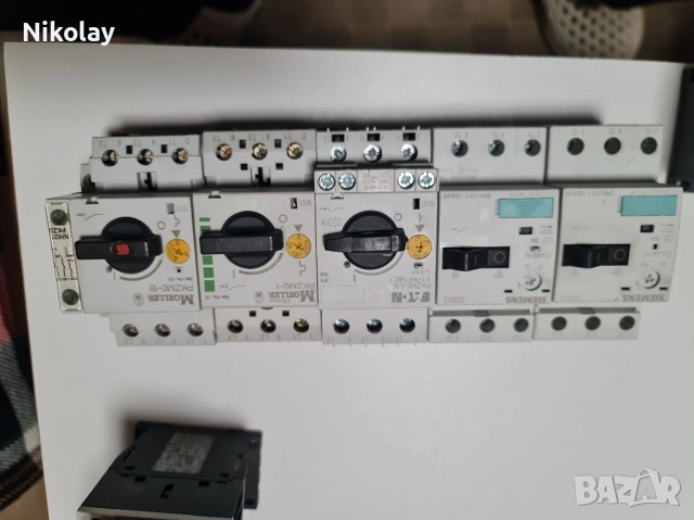 MOТОРНИ ЗАЩИТИ,КОНТАКТОРИ,РЕЛЕТА, SIEMENS, ЕАТОН, MOELLER , снимка 11 - Друга електроника - 53967272