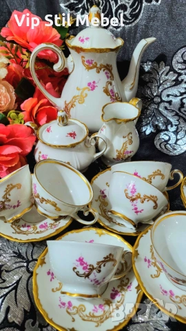 Сервиз за мока кафе Reichenbach , снимка 12 - Сервизи - 54245149