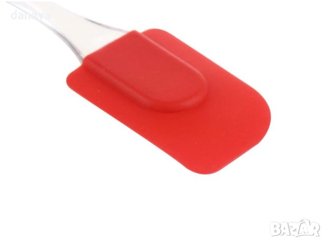 2279 Кухненска силиконова шпатула лопатка с прозрачна дръжка, снимка 4 - Прибори за хранене, готвене и сервиране - 42810809