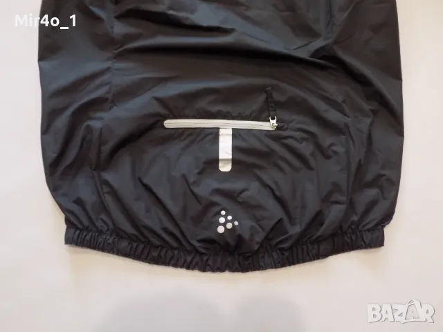 вело горнище craft тениска джърси ветровка елек мъжко шосейно колоездене оригинал S, снимка 4 - Спортни дрехи, екипи - 48828586